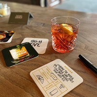 Mixologist Coasters & Recipe Cards