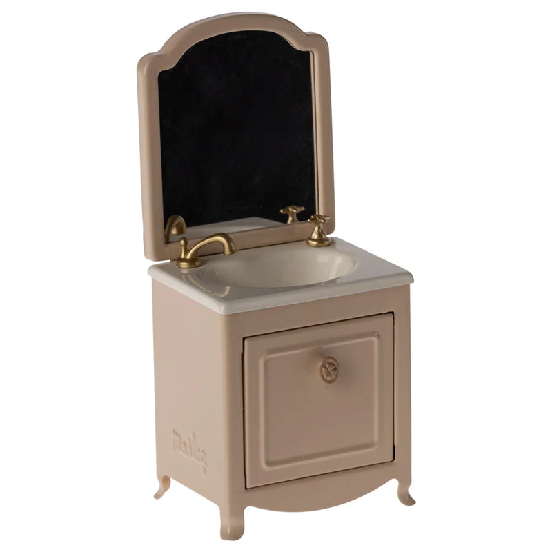 Powder Pink Miniature Sink Dresser