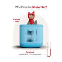 Toniebox 2 With Creative Tonie Rubie - Sky Blue