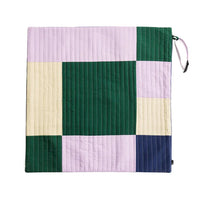 Dog Travel Blanket - Lavender/Green/Blue