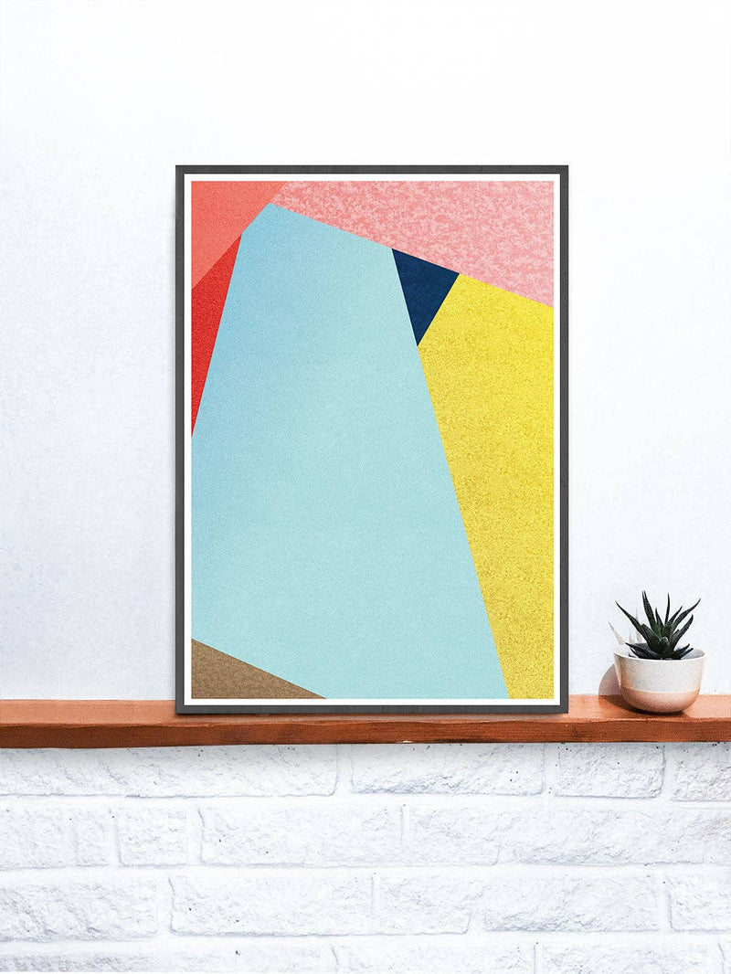 The Underdog Print Shop - Seasonal Geometric Abstract Gallery Wall