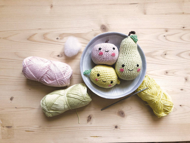 Crochet Set - Amigurumi Fruits