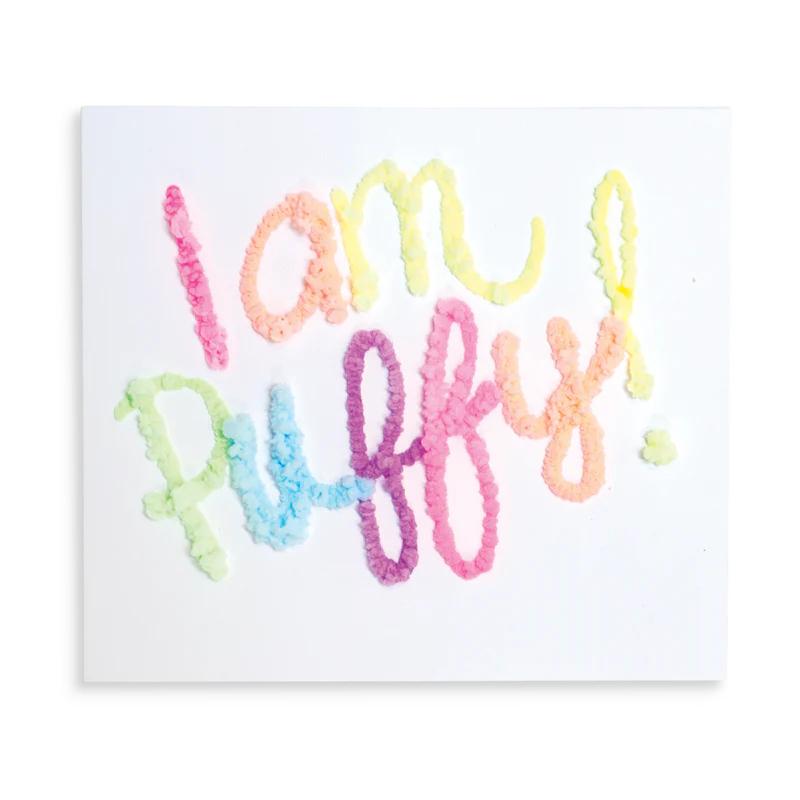 Magic Puffy Neon Pens - Set of 6