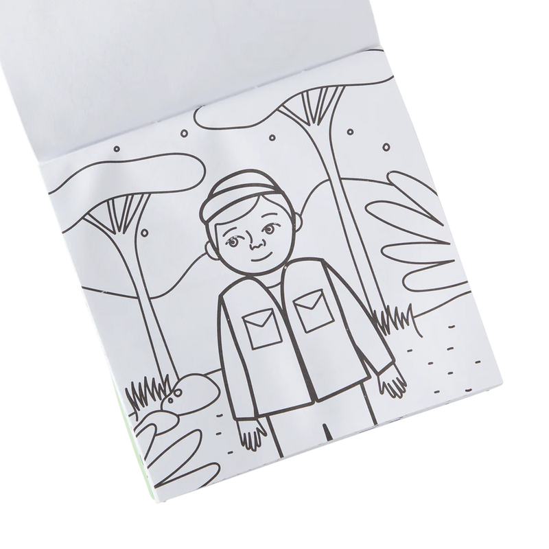 Carry Along Crayon & Colouring Book Kit - On Safari - Set of 9