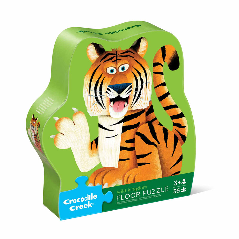 Crocodile Creek Wild Kingdom 36 Piece Jigsaw Floor Puzzle