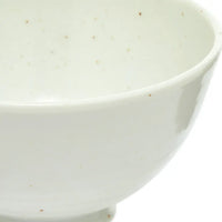 Japanese Rice Bowl - White Speckled