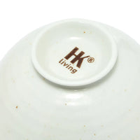 Japanese Rice Bowl - White Speckled