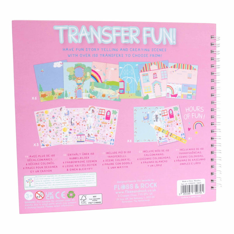Floss and Rock - UK - Rainbow Fairy Transfer Fun