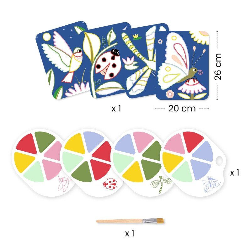 Smooth and Squish Symmetrical Painting Set - Crawlies