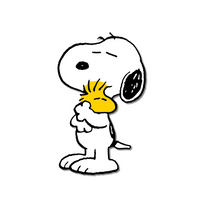 Peanuts Give Hugs Pin - Hugs