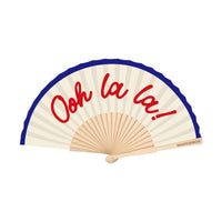 Ooh La La Script fan - 23cm
