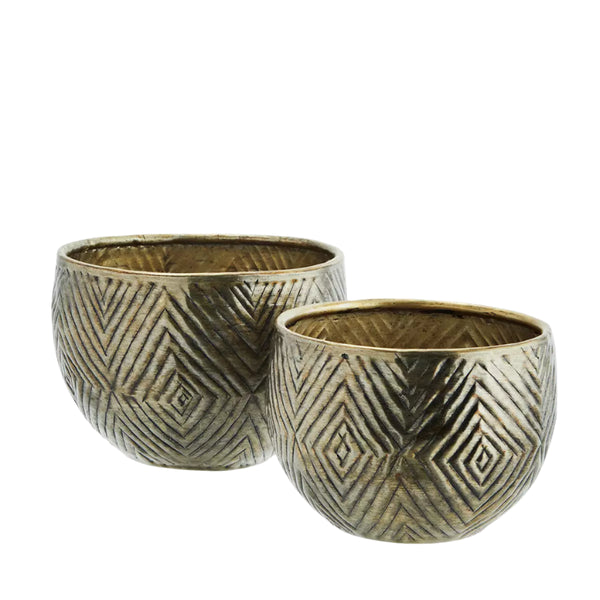 Aluminium Flower Pot - Large