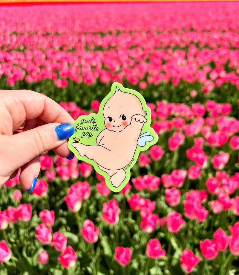 God's Favorite Gay Sticker