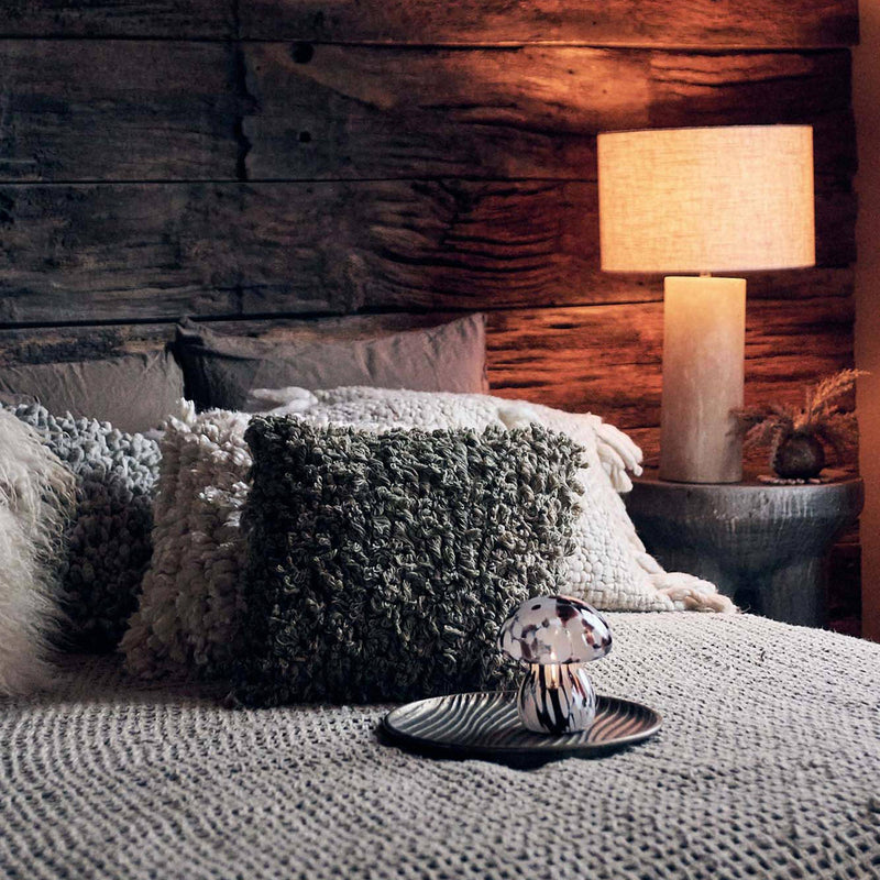 Quarry Textured Shaggy Cushion