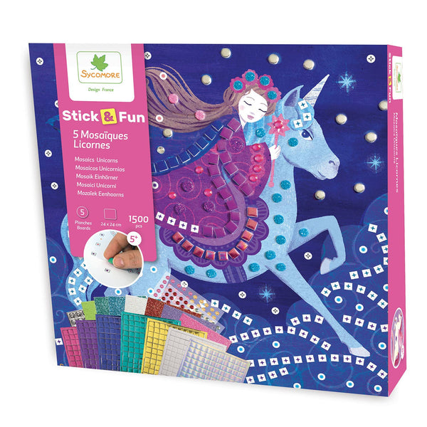 Stick 'n Fun Mosaic Unicorn Kit