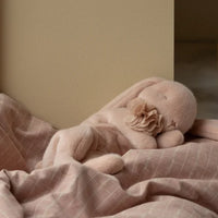 Sleeping Bunny Plush - Small - Powder