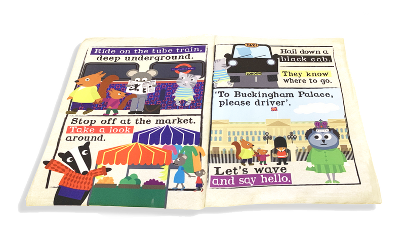 Nursery Times Crinkly Newspaper - London