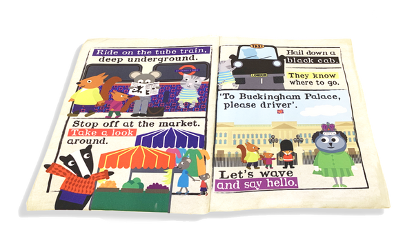 Nursery Times Crinkly Newspaper - London