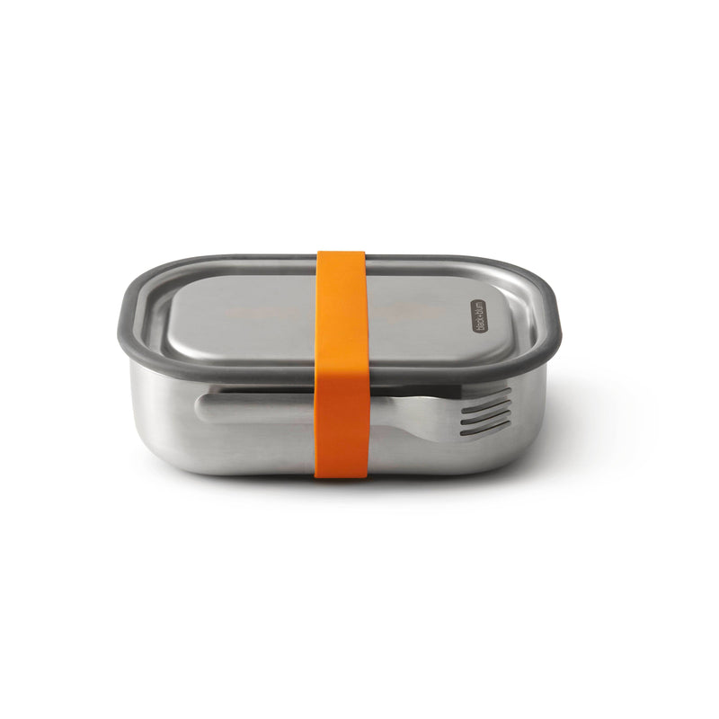 Large Stainless Steel Lunch Box - Orange
