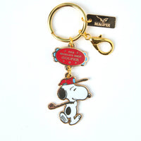 Peanuts World's Best Golfer Keyring