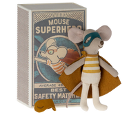 Superhero Mouse in Matchbox