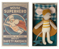 Superhero Mouse in Matchbox