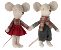 Winter Mice Twins - Little Brother and Sister