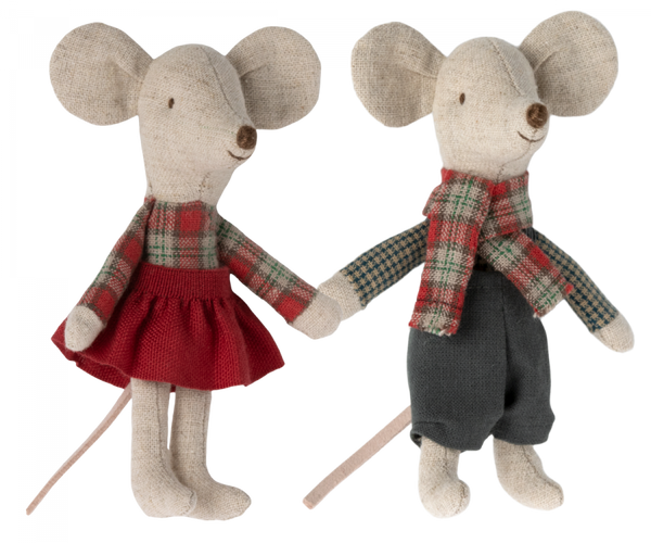 Winter Mice Twins - Little Brother and Sister