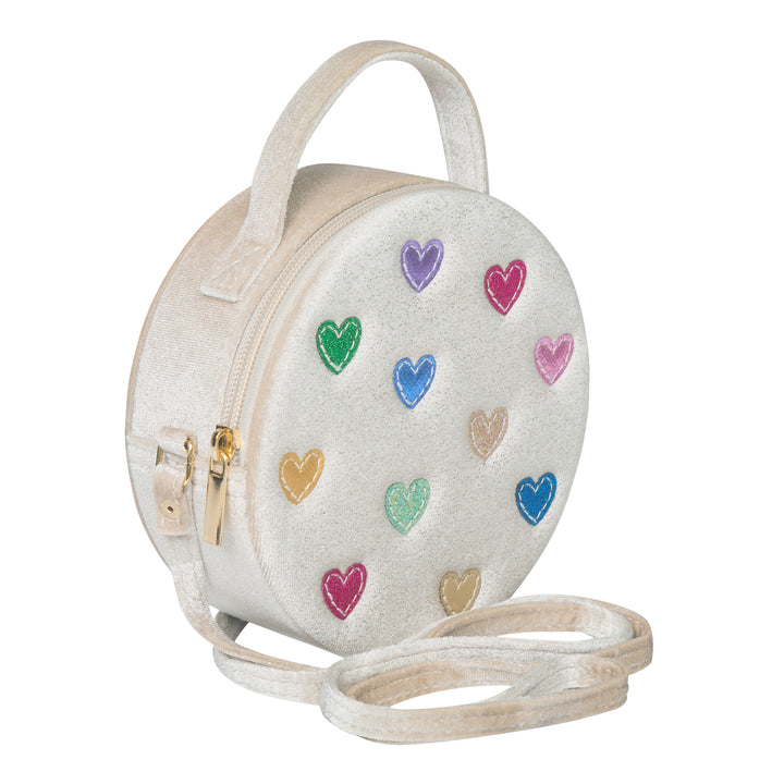 Jazzy Heart Velvet Bag