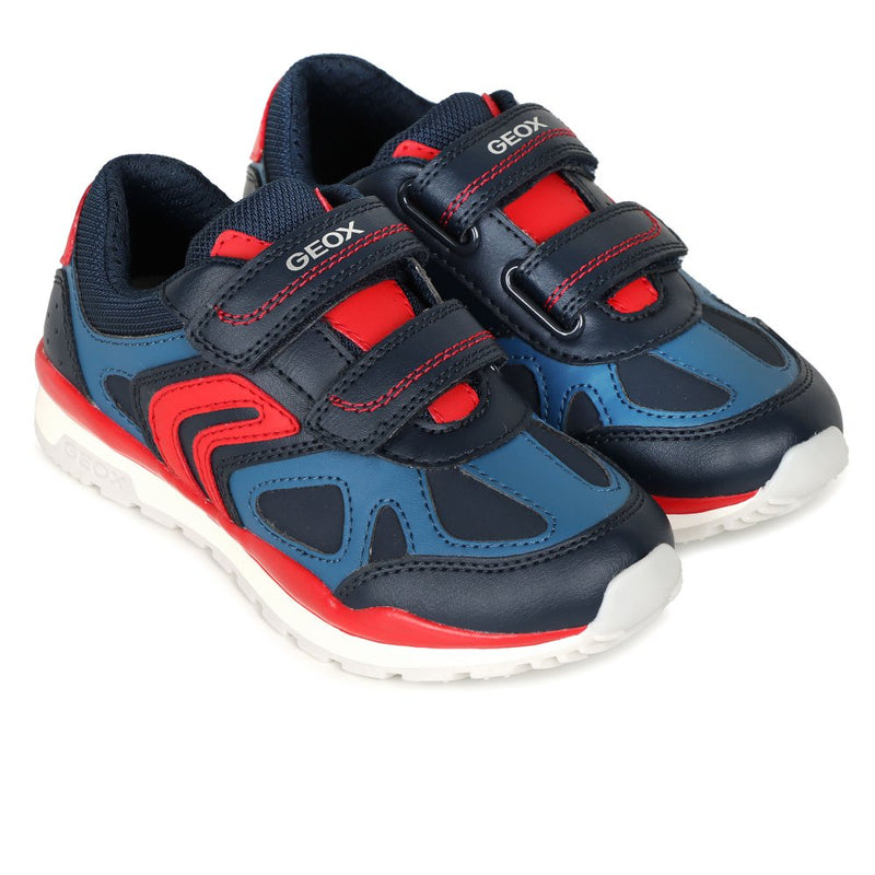 Junior Pavel Trainers - Navy / Red