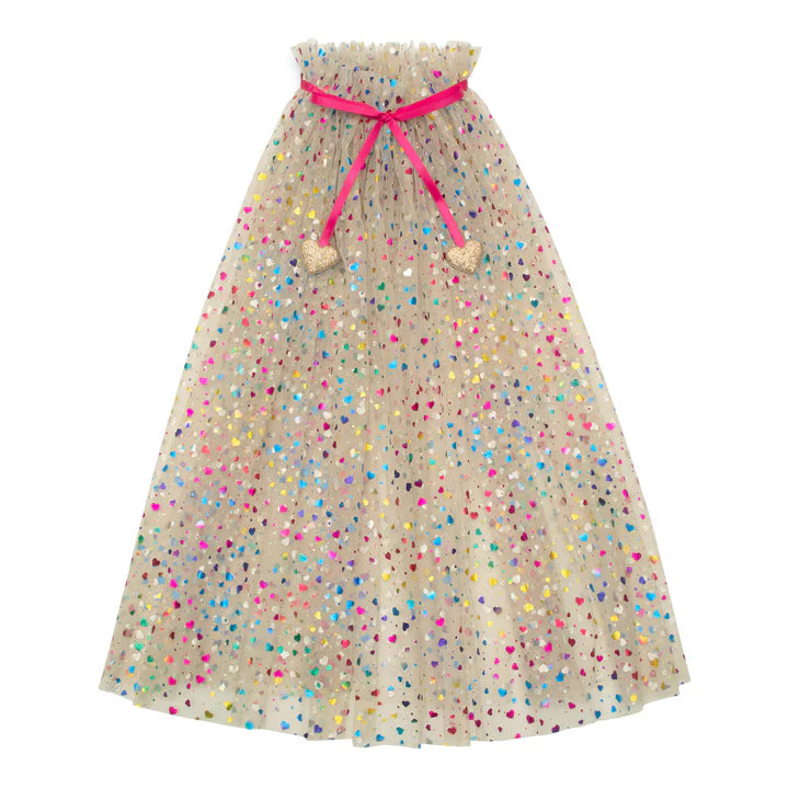 Rainbow Hearts Cape
