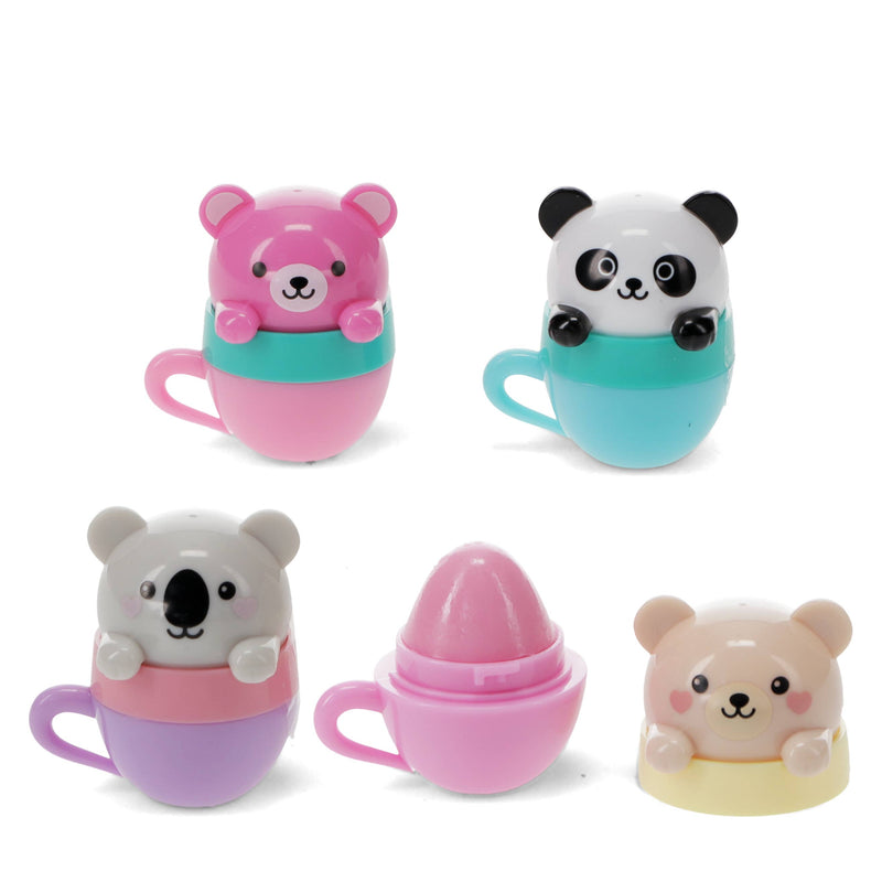 Teacup Friends Animal Berry Scented Lip Balm
