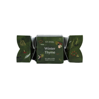 Christmas Cracker Mini Glass Candle - Winter Thyme