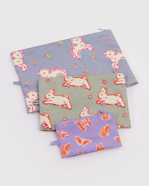 Go Pouch Set - Spring Animals