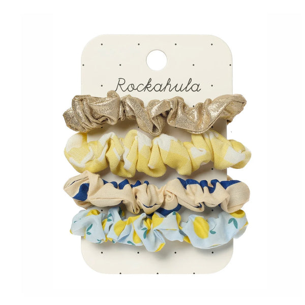 Lemon Drop Scrunchie Set