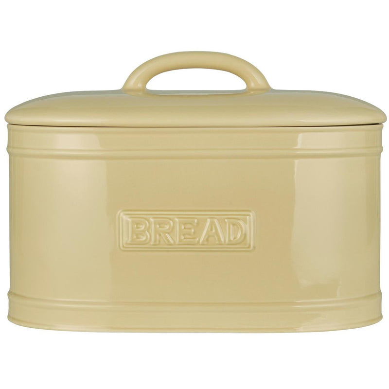 Oval Bread Box - Wheat Straw