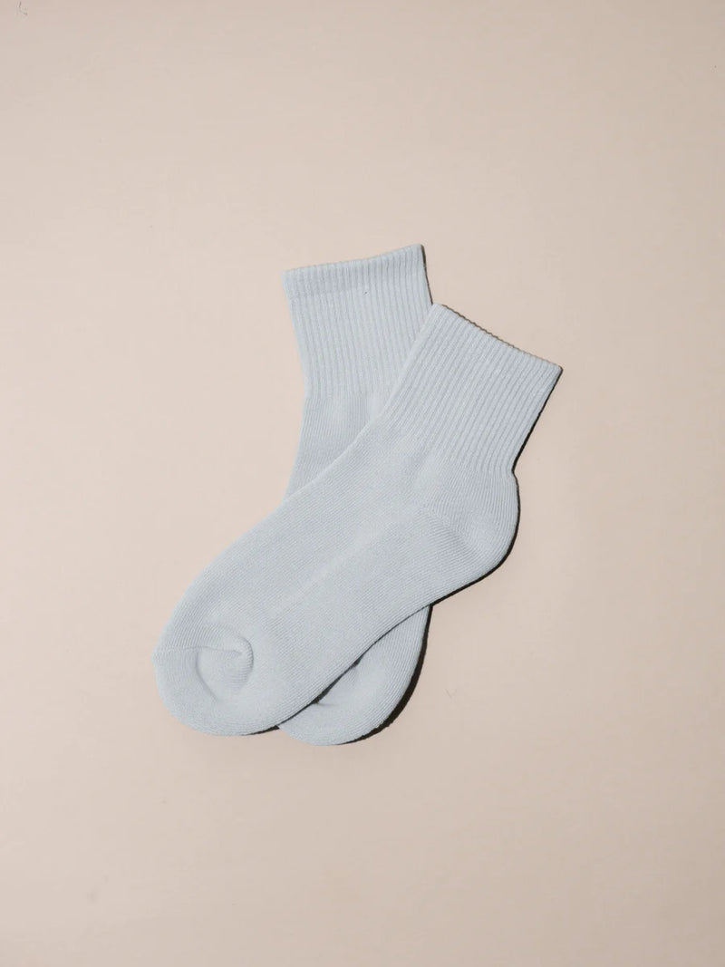 NAT + NOOR - Ankle Sock - Bone