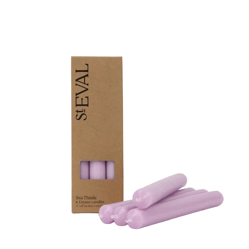 Sea Thistle Dinner Candles Gift Pack