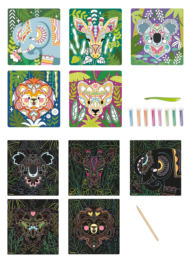 XL Multi Activities - Scratch Art Sand