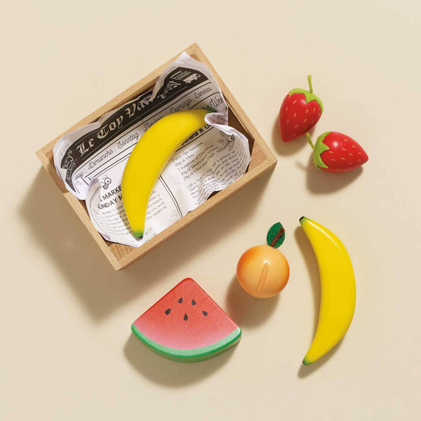 Smoothie Fruit Wooden Market Crate