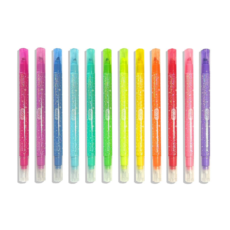 Ooly Make No Mistake! Erasable Markers Sparkle