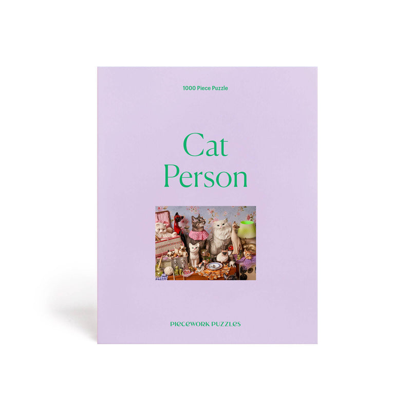 Cat Person - 1000 Piece Puzzle