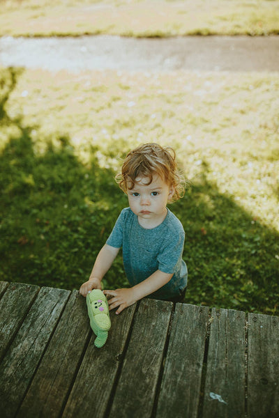 Friendly Peapod Rattle