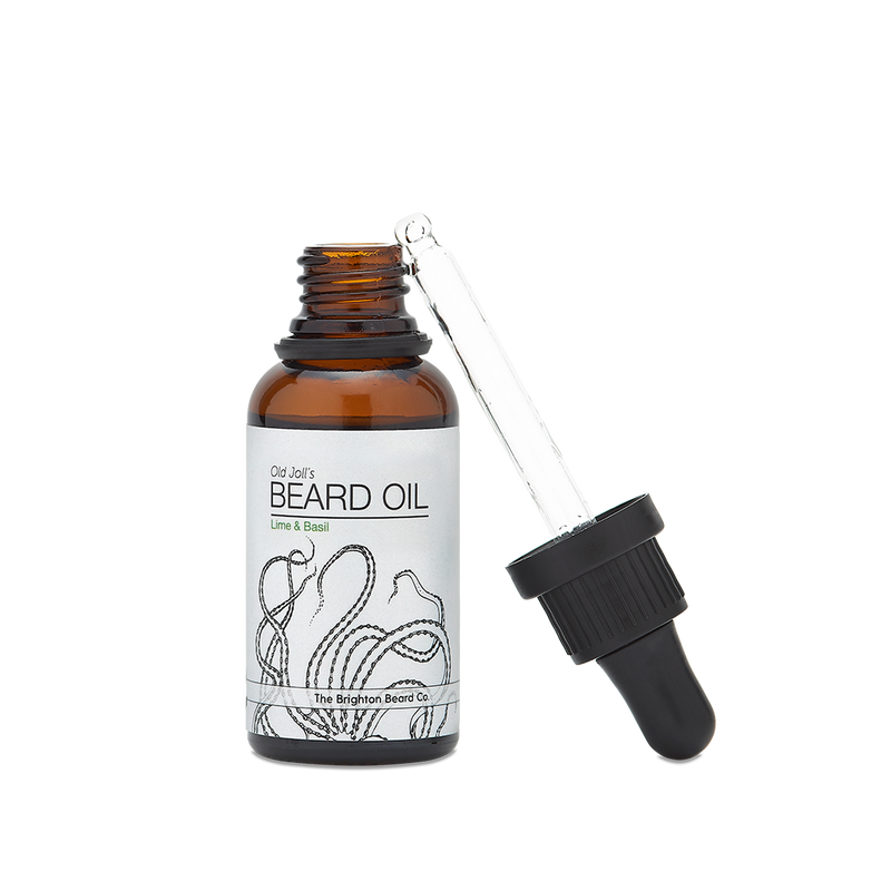 The Brighton Beard Co. - Old Joll's Lime & Basil Beard Oil: 10ml