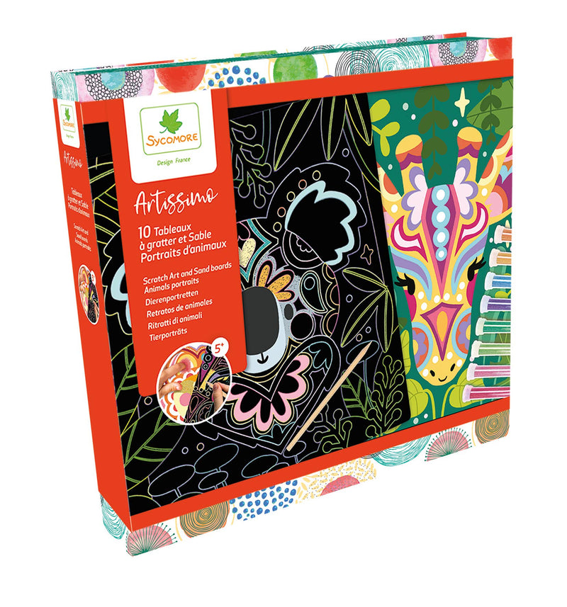 XL Multi Activities - Scratch Art Sand