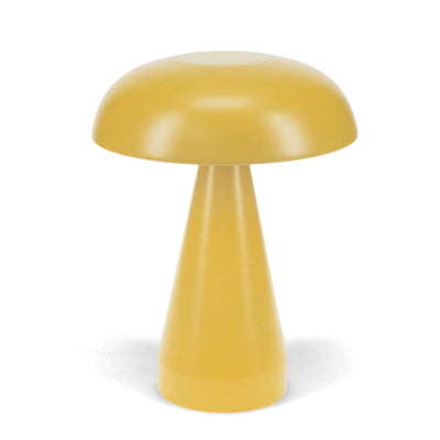 Touch dimmable mushroom table lamp - Mustard yellow