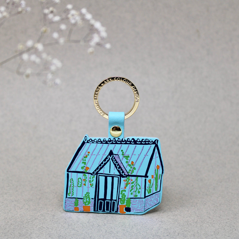 Greenhouse Key Fob - Cream