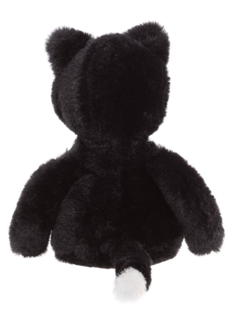 Puddy Kitten Raven Black Soft Plush Toy Teddy Bear