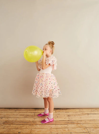 Pink Spot Dress