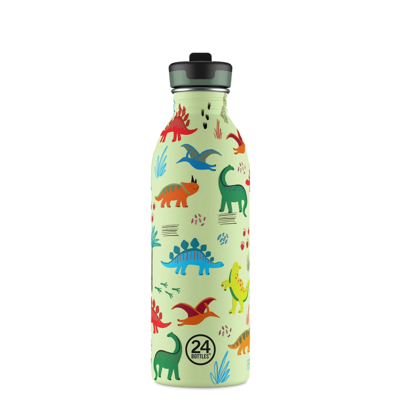 Kids Bottle with Straw - Jurassic Friends
